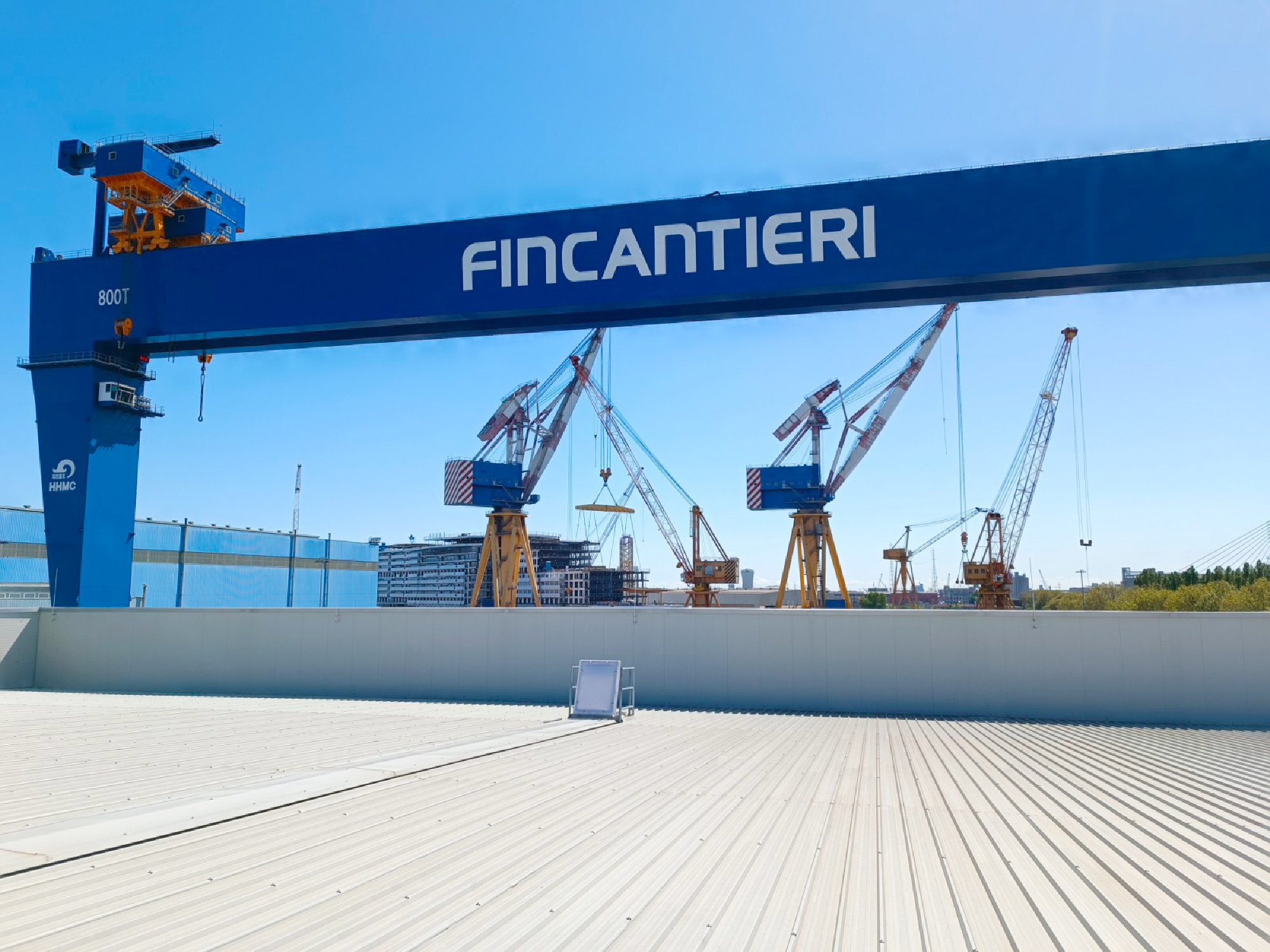 Finmesa<br>Rooftop solar projects design for main Fincantieri shipyards
